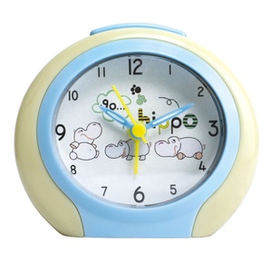Mini <span class=keywords><strong>Sveglia</strong></span> da Tavolo Moderna con Display a Lancette al Quarzo LUMINOVA per Bambini, <span class=keywords><strong>Rosa</strong></span> - Product Image 4
