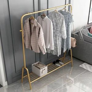 Fashion Light Luxury <b>Standing</b> <b>Coat</b> Rack 80*33*147cm Bedroom Modern Gold <b>Coat</b> Rack - Product Image 5