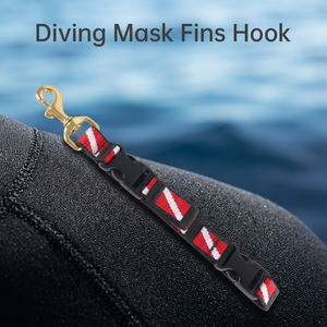 Aletas de Buceo Ajustables DIDEEP con Gancho para Máscara, Suaves y Antideslizantes, para Snorkel y Natación - Product Image 1
