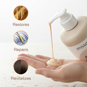 Shampoo à l'huile de papaye et de noix de coco en marque privée 330 ml Aloe vera Graines de lin Hydratant Anti-démangeaisons Pour tous les types de cheveux OEM ODM - Product Image 4