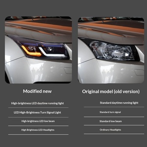 ชุดไฟหน้า LED โปรเจคเตอร์สำหรับ Chevrolet Cruze OLIVER ปี 2009-2014 พร้อมไฟวิ่งกลางวันแบบไหล และไฟเลี้ยวแบบไหล 12V - Product Image 3
