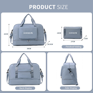 <span class=keywords><strong>Sac</strong></span> <span class=keywords><strong>de</strong></span> voyage pliable élégant pour <span class=keywords><strong>femme</strong></span> 2026, 45L, <span class=keywords><strong>sac</strong></span> <span class=keywords><strong>de</strong></span> nuit, <span class=keywords><strong>sac</strong></span> d'hôpital, <span class=keywords><strong>sac</strong></span> <span class=keywords><strong>de</strong></span> <span class=keywords><strong>sport</strong></span> avec pochette pour trolley - Product Image 2
