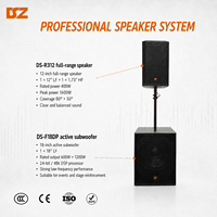 Sistema de Altavoces Line Array Profesional Activo de 12 Pulgadas con Subwoofer de 18 Pulgadas para Eventos en Vivo, Conciertos y Actuaciones en Escenario