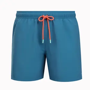 Solid Color Shorts Swimwear Shorts Swim Short Beach Manufacturer Custom Design Summer 5 Inch Short Pants Men