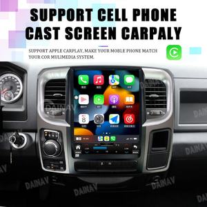 Radio para Auto con GPS, Navegación Android Auto, Carplay, Pantalla LCD, Reproductor Multimedia para Dodge Ram 2013-2018, 128GB - Product Image 4