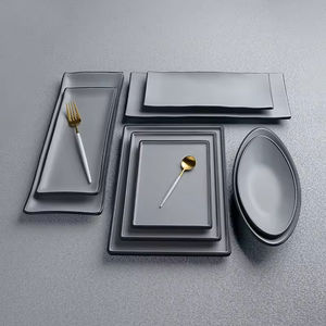 2/4 Personen Einfaches Geschirr Hot Pot Teller Grillplatte A5 Lebensmittelgeeignetes Tellerset - Product Image 4