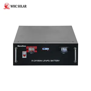 LiFePO4-sistema de almacenamiento de energía Solar para el hogar, paquete de batería de fosfato de iones de litio, 24V, 48V, 5Kwh, 10Kwh, 100Ah, 200Ah, 200 ah