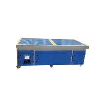 Table de ponçage à aspiration descendante avec filtration à 99,9 % pour le contrôle des particules fines PM2,5 en atelier