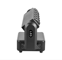 UNOXINE 350W RGBW LED Moving Head Beam Light IP20 Zoom avec contrôle DMX512 pour DJ, club et événements scéniques