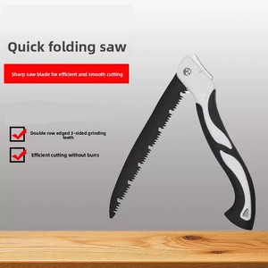 Scie à métaux pliante à dégagement rapide pour le travail du <span class=keywords><strong>bois</strong></span>, la coupe d'arbres et la débardage - Outil <span class=keywords><strong>de</strong></span> jardin - Product Image 2