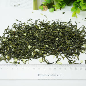 Thé vert au jasmin de qualité supérieure - Thé en feuilles en vrac de qualité supérieure pour maigrir avec un arôme rafraîchissant pour la consommation quotidienne (Direct usine en vrac) - Product Image 1