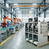 Armoire de Commutation Électrique Modulaire (RMU) de Haute Qualité 12kV Isolée au Hexafluorure de Soufre 630A VCB 3 Phases pour Bâtiments Commerciaux