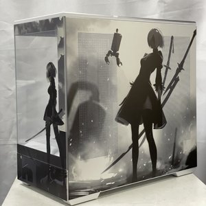 Bán buôn hiệu quả cao NieR:Automata khắc sơn tùy chỉnh Chassis giữa tháp trường hợp máy tính chơi game với Side Panel cửa sổ - Product Image 4