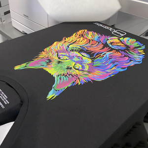 Custom Garment Iron Heat Transfer PVC Vinyl Stickers DTF Logo Printing Ready Press T-Shirt Clothing Label