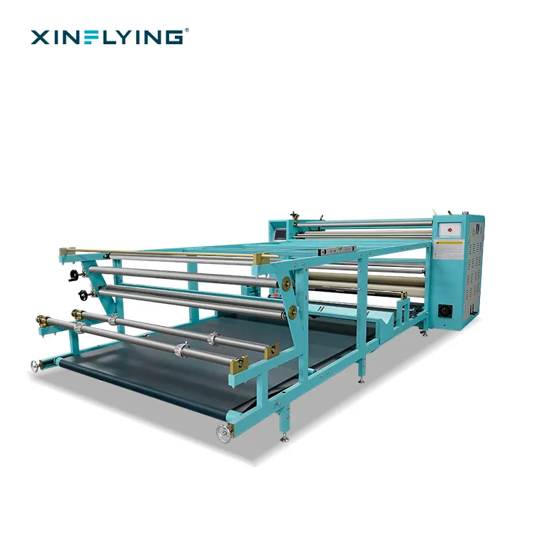롤 열 프레스 전송 기계 대형 승화 열 전송 기계 열 프레스 기계