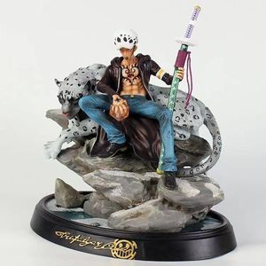 Estatuillas de 26CM al por mayor 0NE PIECE Snow Leopard <span class=keywords><strong>Trafalgar</strong></span> D. Water Law Figura Modelo PVC Anime Figura Juguetes - Product Image 1