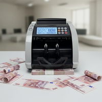 Compteur de devises étrangères UV avec calculatrice, reconnaissance automatique des devises, 110v/220v, qualité professionnelle, 4800D2 LED, certifié ROHS