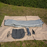 Tente de toit de luxe pour 4 à 6 personnes, tissu Oxford imperméable, installation rapide, tente familiale pour le camping, carpas para camping lujo, tente gonflable