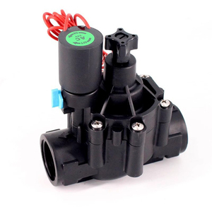 3/4 pouces électrovanne <span class=keywords><strong>Globe</strong></span> Valve AC 24V Contrôle d'irrigation en plastique Contrôle de débit Vanne d'irrigation goutte à goutte pour serre - Product Image 2