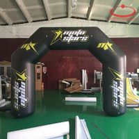 Arches gonflables géantes personnalisées pour la publicité, tentes gonflables publicitaires pour la décoration d'événements sportifs