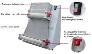 Machine à Laminer la <span class=keywords><strong>Pâte</strong></span> de Boulangerie pour Pain, Pâtisserie, Croissant, Feuilletage et Pizza – Presse à <span class=keywords><strong>Pâte</strong></span> - Product Image 4