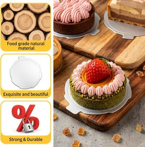 Silver Color <b>Cake</b> Mat Dessert Cupcake Base <b>Board</b> for Pizza Bread Candy Gold Foil Printing Stamping & Embossing for Food Use - Product Image 4