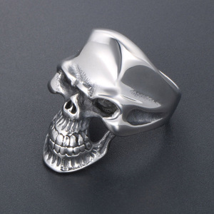 Skull Vampire <b>Ring</b> Stainless Steel Men's Fashion Jewelry Gift SA878 - Product Image 4
