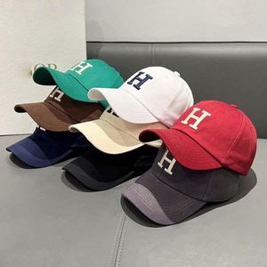 Casquettes de baseball en toile unisexes personnalisées en polyester/coton, 6 panneaux, broderie 3D, style sportif et tendance, vente en gros - Product Image 1