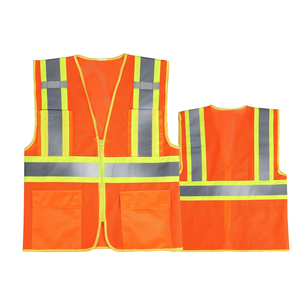 เสื้อกั๊กนิรภัยสำหรับผู้ชาย CITICITY สะท้อนแสง มาตรฐาน ANSI Class 2 กันน้ำ ผลิตจากโพลีเอสเตอร์ ระบายอากาศได้ดี เหมาะสำหรับงานก่อสร้าง มีซิป - Product Image 6