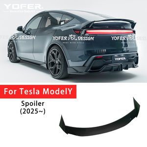 Alerón difusor de coche directo más nuevo de 2025, accesorios de ala de maletero Abs, alerón trasero para Tesla <span class=keywords><strong>Model</strong></span> Y Juniper - Product Image 2