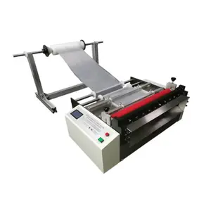 Máquina De Corte De Papel Automática Do Rebobinamento Cruzado De Filme Automático 100mm Corte O Rolo Em Máquina De Corte De Folha Para Venda