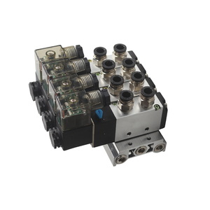 Colector Solenoide Neumático Piloto de 3/2 y 5/2 Vías Serie 4V Tipo Airtac - Product Image 4
