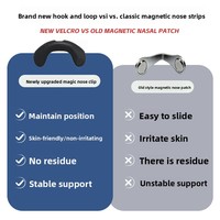 Bandes nasales anti-ronflement transfrontalières, nouvelle version magnétique améliorée avec adhésif – Votre solution naturelle non médicale incontournable