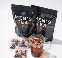 Thé aux herbes pur traditionnel pour hommes, 10 sachets en sachet, boisson naturelle verte pour la santé