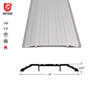 Plaque <span class=keywords><strong>de</strong></span> <span class=keywords><strong>seuil</strong></span> moderne <span class=keywords><strong>en</strong></span> <span class=keywords><strong>aluminium</strong></span> pour <span class=keywords><strong>porte</strong></span> <span class=keywords><strong>de</strong></span> <span class=keywords><strong>garage</strong></span>, fixation facile par vis pour sols inégaux, joint <span class=keywords><strong>de</strong></span> <span class=keywords><strong>seuil</strong></span> <span class=keywords><strong>de</strong></span> <span class=keywords><strong>porte</strong></span> coulissante extérieure - Product Image 4