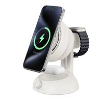 Support de charge magnétique Gadget Tandance 2026 3 en 1 avec ventilateur et station de charge sans fil