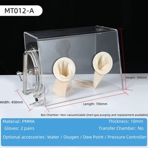 Caja de Vacío Acrílica con Certificación CE MITR, Equipo de Laboratorio Libre de Agua y Oxígeno con Reemplazo de Gas Inerte - Product Image 2