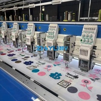 Nouvelle machine à broder ZHIYU Dahao Mate-A9 informatisée automatique à 4/6/9/12 aiguilles pour points serviette/chaîne, plate 620, 1200 tr/min, pour la vente au détail