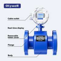 Medidor de Flujo Electromagnético Industrial Otywell con Protección Exmd II CT4 a Prueba de Explosiones y Protección IP65, IP67, IP68 Opcional