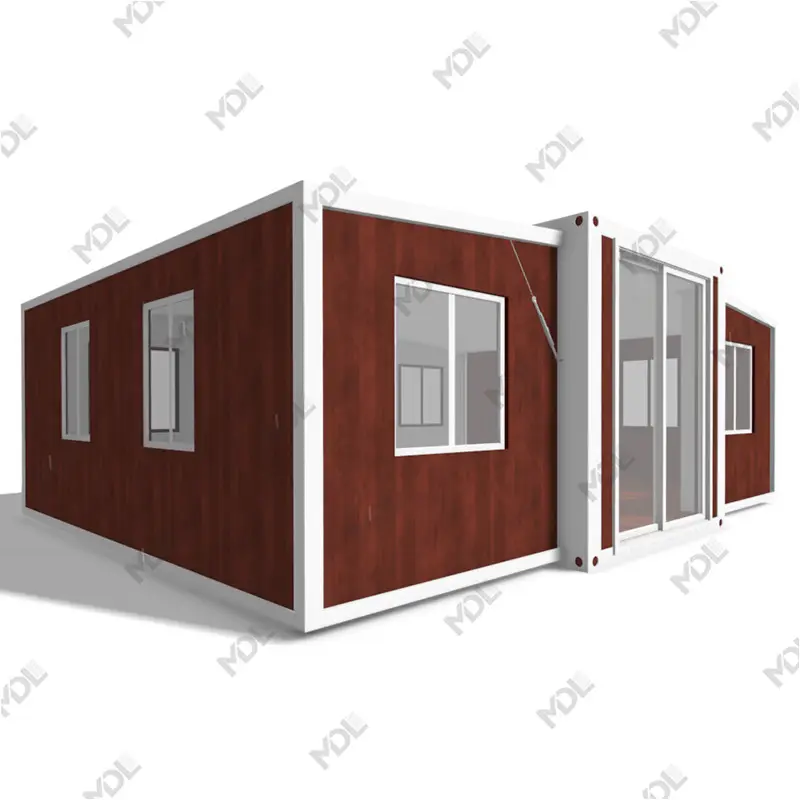 Preços de kits modulares para casas pré-fabricadas com estrutura de aço, casas pequenas para contêineres de transporte, construção rápida