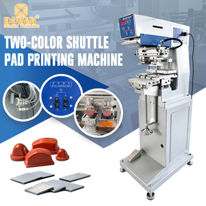 Doyan Neuer Zweifarbiger Edelstahl-Tampondrucker 100x150mm |   Hochpräzise Automatische Pneumatische Shuttle-Druckmaschine USB - Product Image 2