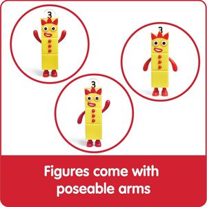 Juguetes JUNRONG Numberblocks 1-5, Bloques de Construcción Educativos de Matemáticas y Conteo, Figuras Apilables Móviles, Aprendizaje Montessori para Niños - Product Image 3