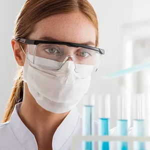 Lunettes de sécurité anti-éclaboussures, 2 pièces, lunettes de protection pour les yeux, lunettes de laboratoire, lunettes de protection industrielles anti-vent et anti-poussière, lunettes de cyclisme - Product Image 4