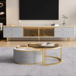 Luxury Italian Floor Mount <strong>Tv</strong> Stand Furniture Modern Living Room Cabinet Wooden <strong>Sideboard</strong> 4 Door <strong>Tv</strong> <strong>Unit</strong> Console Cabinet - Product Image 5