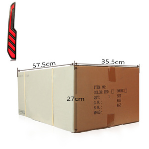 Gruppo Luci Posteriori Full LED Sequenziali HOSI per Transit Custom 2016-2022, Lente Fumé, 3000 Lm 6000K, Indicatore <span class=keywords><strong>di</strong></span> Direzione Dinamico - Product Image 6