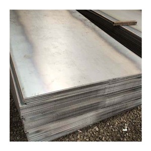 Q235 A36 Placa de piso de patrón de caída de lágrima de hoja de acero al carbono laminado en caliente con resistencia al deslizamiento de diamante - Product Image 6