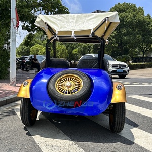 ZHENDA Nuevo Coche Eléctrico Clásico de Lujo Vintage - Estructura Totalmente Metálica, 2 Asientos, ¡Gran Venta para Eventos de Boda y Turismo! - Product Image 5