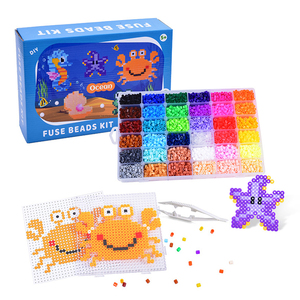 Un Hermoso Juego de Cuentas Fusibles en Varios Colores, Adecuado <span class=keywords><strong>para</strong></span> Manualidades Infantiles, Juego de Cuentas Fusibles - Product Image 2