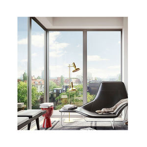 Grille de fenêtre fixe en PVC Upvc arquée sur mesure Fenêtre ouverte fixe Portes et fenêtres en aluminium - Product Image 5