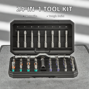 Juego de Destornilladores de Precisión Magnéticos de Acero 24 en 1, Mini Kit de Herramientas de Reparación Multiusos para PC, Hogar, Bricolaje, Grado OEM - Product Image 3
